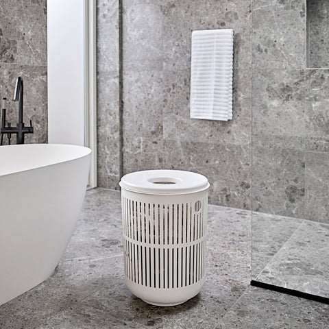 Zone Denmark Ume Laundry Basket White Launder Basket Zone Denmark - [store_name]