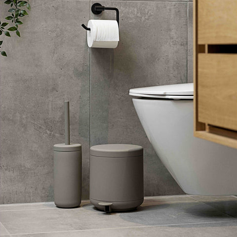 Zone Denmark Ume Pedal Bin 4L Taupe Bathroom Bin Zone Denmark - [store_name]