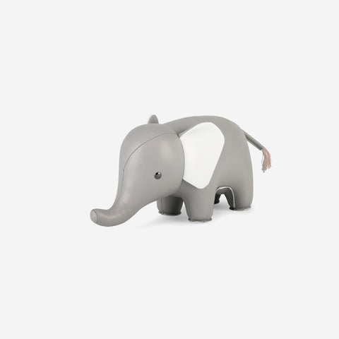 Zuny Bookend Classic Elephant Grey Book Ends Zuny - [store_name]