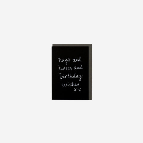 SIMPLE FORM. - Me and Amber Me & Amber Card Birthday Hugs and Kisses - 
