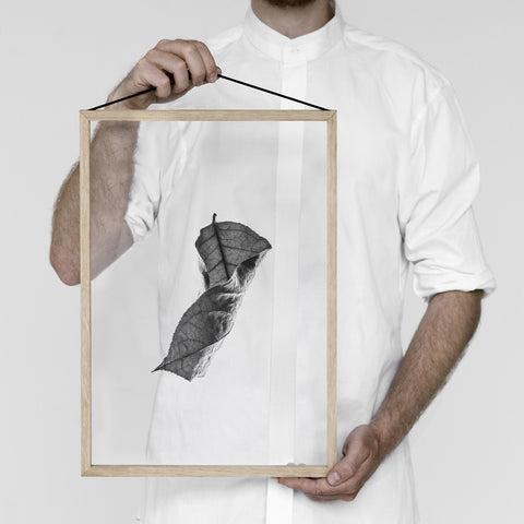 SIMPLE FORM. - Moebe Moebe Floating Leaves Transparent Print 01 - 