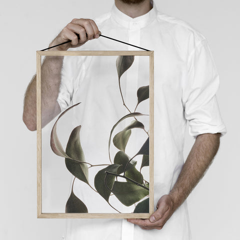 SIMPLE FORM. - Moebe Moebe Floating Leaves Transparent Print 08 - 