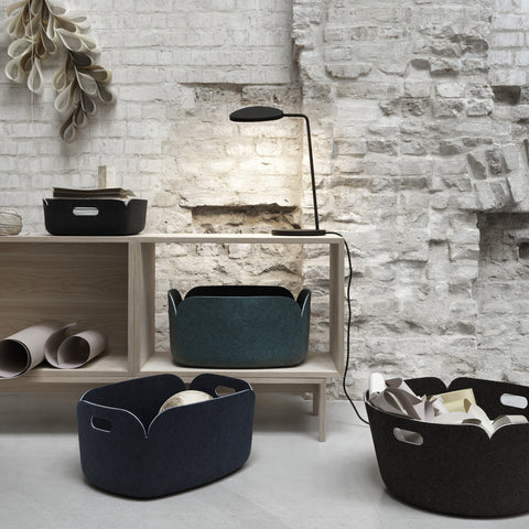 Muuto Restore Basket Blue Grey Basket Muuto    - [store_name]