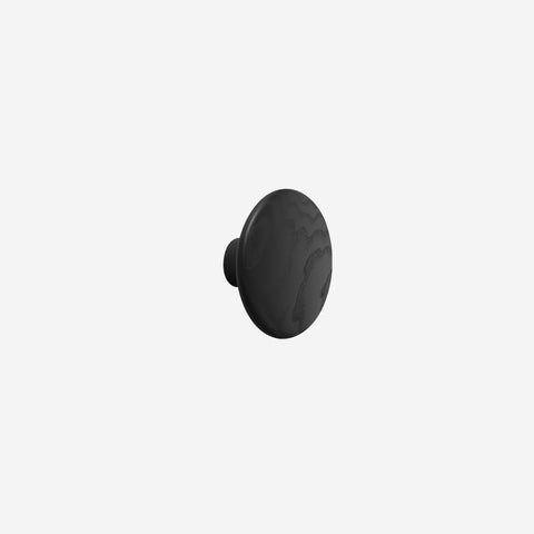 SIMPLE FORM. - Muuto Muuto Dots Hook Wood Black Medium - 