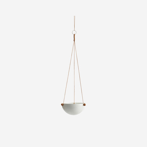 SIMPLE FORM. - OYOY OYOY Pif Paf Puf Hanging Planter Storage Small White - 