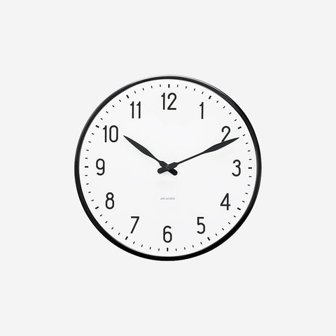 SIMPLE FORM. - Arne Jacobsen Arne Jacobsen Station Wall Clock 29cm - 