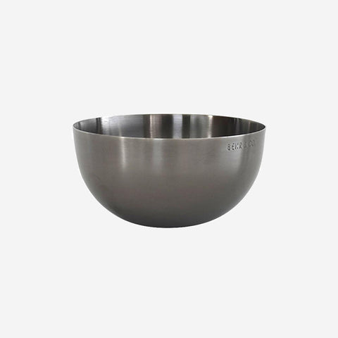 SIMPLE FORM. - Behr and Co Behr & Co Black Nickel Bowl - 