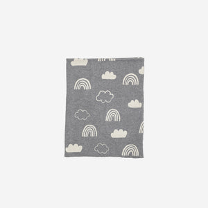 Bloomingville Organic Grey Cloud Baby Blanket Children's Blanket Bloomingville    - [store_name]