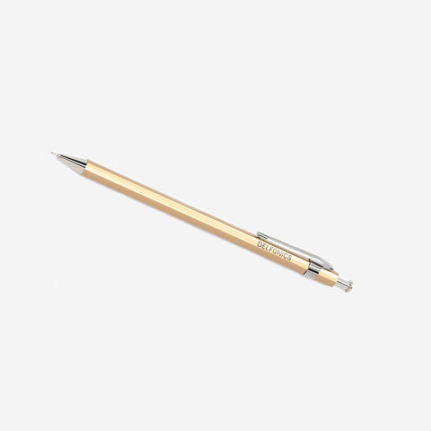 SIMPLE FORM. - Delfonics Delfonics Mechanical Pen Gold - 