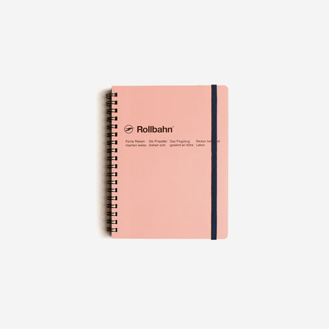 SIMPLE FORM. - Delfonics Delfonics Rollbahn Spiral Notebook A5 Light Pink - 