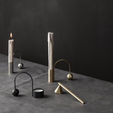 SIMPLE FORM. - Ferm Living Ferm Living Brass Candle Extinguisher - 