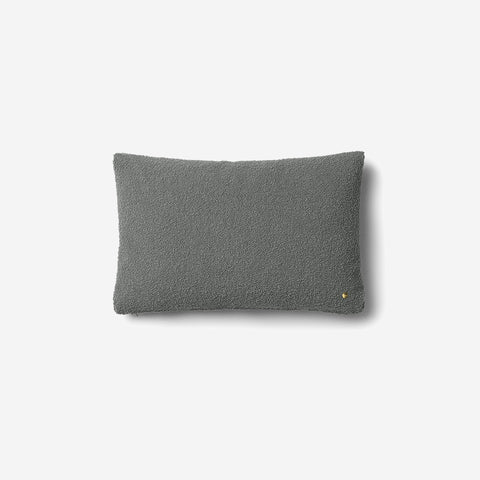 SIMPLE FORM. - Ferm Living Ferm Living Clean Cushion Wool Boucle Grey - 