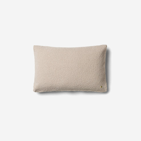 SIMPLE FORM. - Ferm Living Ferm Living Clean Cushion Wool Boucle Natural - 