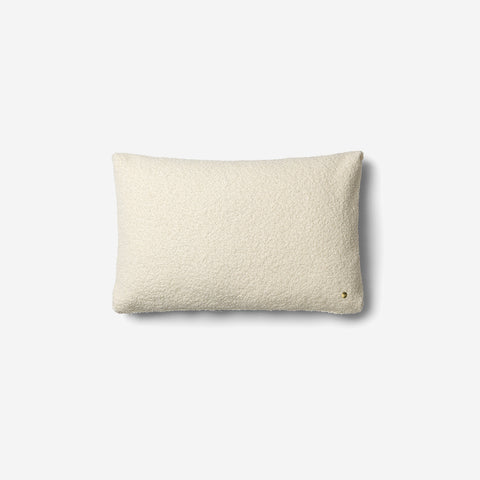 SIMPLE FORM. - Ferm Living Ferm Living Clean Cushion Wool Boucle Off White - 