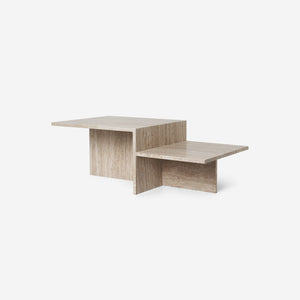 Ferm Living Distinct Coffee Table Travertine Coffee Table Ferm Living    - [store_name]