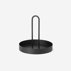 Ferm Living Grib Tray Black Tray Ferm Living    - [store_name]