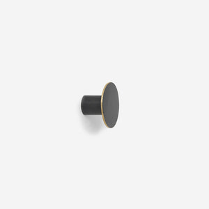 Ferm Living Hook Black Brass Trim Small Hook Ferm Living    - [store_name]