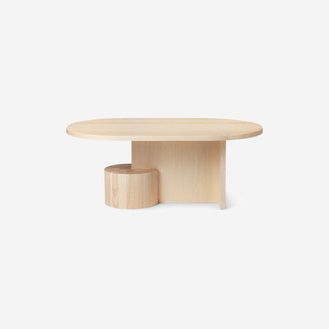 SIMPLE FORM. - Ferm Living Ferm Living Insert Coffee Table Natural Ash - 