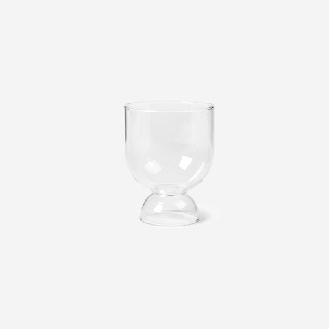 SIMPLE FORM. - Ferm Living Ferm Living Still Hourglass Glasses Set Clear - 