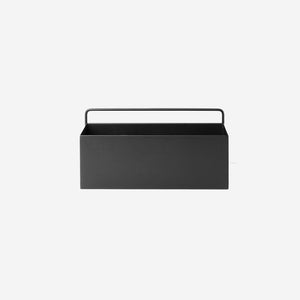 Ferm Living Wall Box Rectangle Black Wall Shelf Ferm Living    - [store_name]