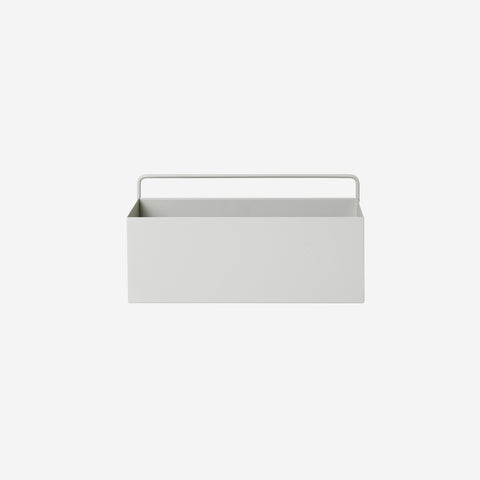 SIMPLE FORM. - Ferm Living Ferm Living Wall Box Rectangle Light Grey - 