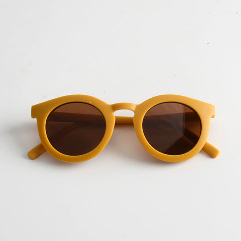 SIMPLE FORM. - Grech and Co Grech & Co Child Sunglasses Golden - 