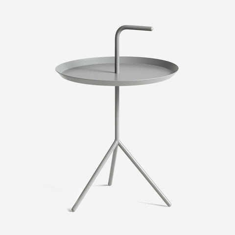 SIMPLE FORM. - HAY Hay Don't Leave Me Side Table XL Grey - 