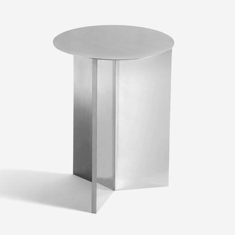 SIMPLE FORM. - HAY Hay Slit Tall Table Mirror Round - 