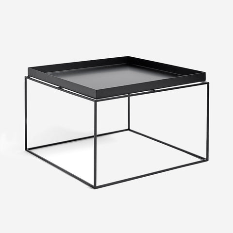 SIMPLE FORM. - HAY Hay Tray Table Large Black - 