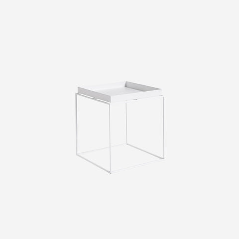 SIMPLE FORM. - HAY Hay Tray Table Small White - 