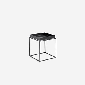 Hay Tray Table Small Black Side Table HAY    - [store_name]
