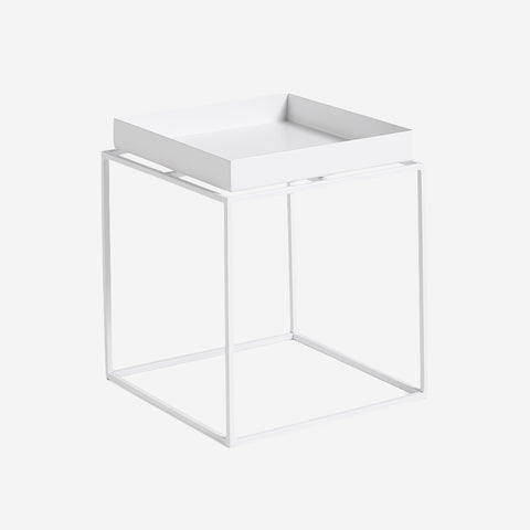 SIMPLE FORM. - HAY Hay Tray Table Small White - 