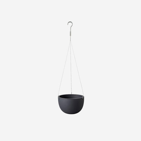 SIMPLE FORM. - Kinto Kinto Hanging Plant Pot Large Black - 