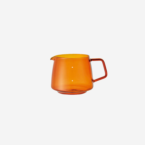 SIMPLE FORM. - Kinto Kinto Sepia Amber Glass Jug 600ml - 