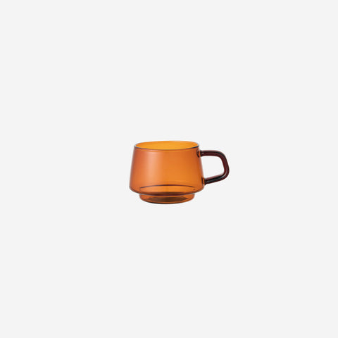 Kinto Sepia Amber Glass Cup 270ml Cup Kinto    - [store_name]