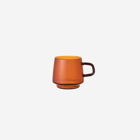 Kinto Sepia Amber Glass Mug 340ml Mug Kinto    - [store_name]