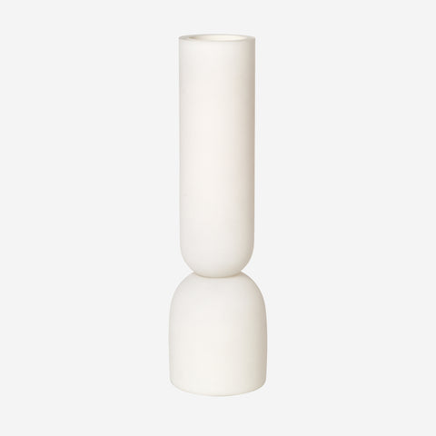 SIMPLE FORM. - Kristina Dam Kristina Dam Dual Vase Medium Cream - 