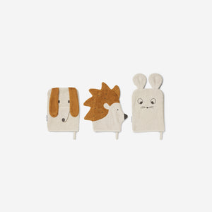 Liewood Sylvester Washcloth Friendship Sandy Baby Bathtime Liewood    - [store_name]
