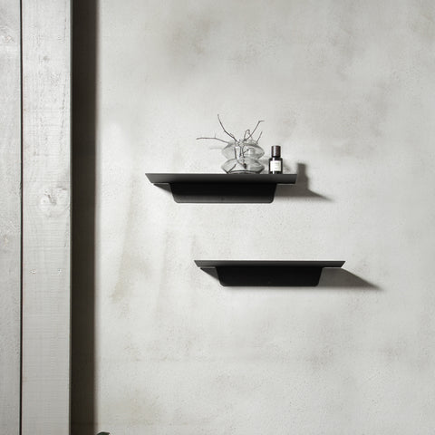 Made Of Tomorrow Fold Ledge Shelf Black Short Wall Shelf Made of Tomorrow    - [store_name]