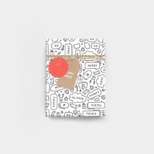Made Paper Co Speech Wrapping Paper Roll Gift Wrapping Made Paper Co    - [store_name]