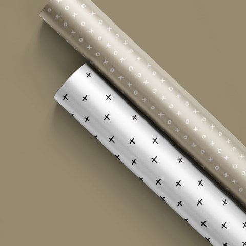 SIMPLE FORM. - Made Paper Co Made Paper Co Crosses Gift Wrapping Paper Roll - 