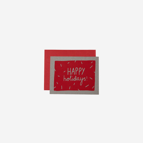 SIMPLE FORM. - Me and Amber Me & Amber Card Xmas Streamer Holidays Red - 