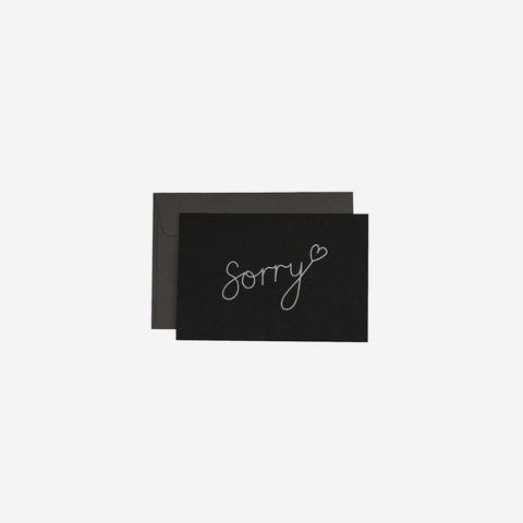 SIMPLE FORM. - Me and Amber Me & Amber Card Sorry - 