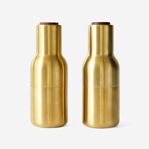 SIMPLE FORM. - Audo Copenhagen Audo Bottle Grinders Brushed Brass - 