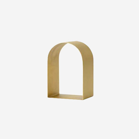 SIMPLE FORM. - Audo Copenhagen Audo Shrine Small Brass - Ex-Display - 