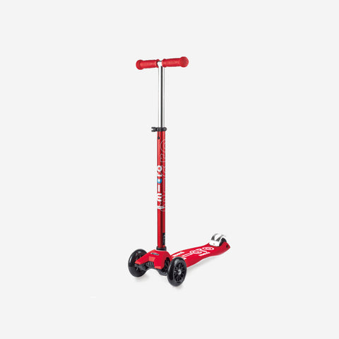 SIMPLE FORM. - Micro Scooters Micro Scooter Maxi Deluxe LED Red - 