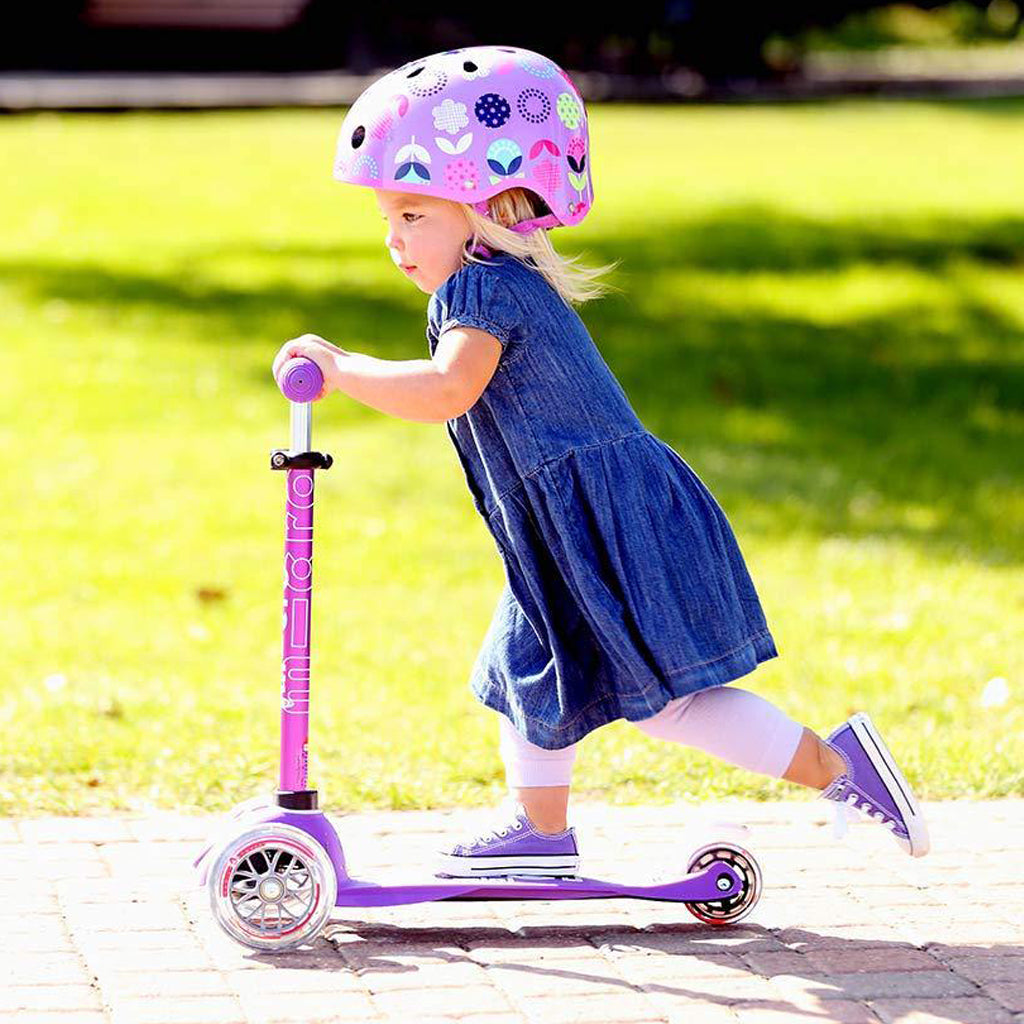 Micro Scooters Mini Deluxe Purple, Outdoor Play