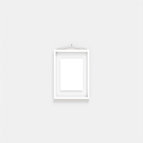 SIMPLE FORM. - Moebe Moebe Frame White A5 - 