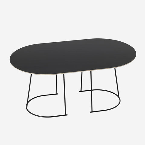 SIMPLE FORM. - Muuto Muuto Airy Coffee Table Medium Black - 