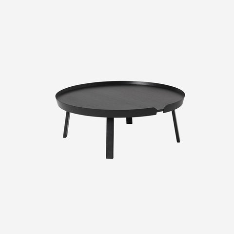 Muuto Around Coffee Table Black Extra Large Coffee Table Muuto - [store_name]